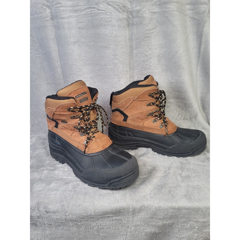 Arctic Cat Gorpcore Winter Boots Waterproof 200g Thinsulate Mens 11 Brown Black
